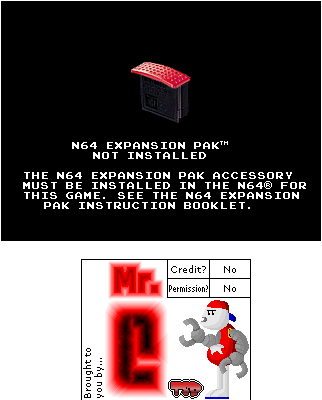 N64 Expansion Pak Not Installed - Donkey Kong 64 No Expansion Pak (322x400), Png Download
