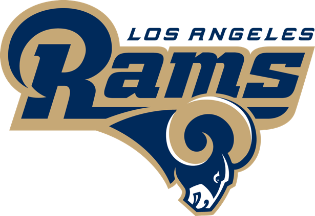 Los Angeles Rams - St Louis Rams Logo (615x423), Png Download