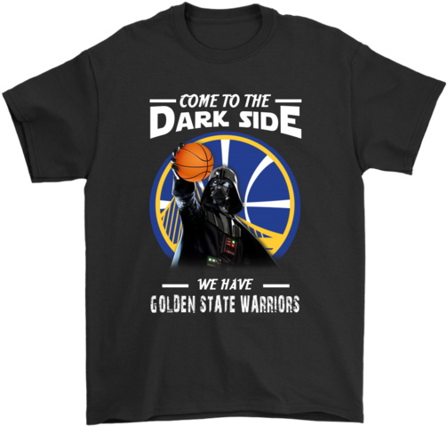 Come To The Dark Side We Have Golden State Warriors - Design T Shirts Boy (600x600), Png Download
