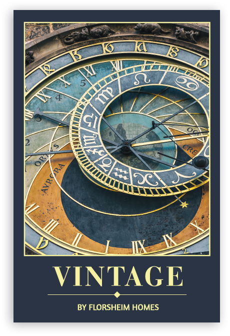 Vintage Logo Web - Prague Astronomical Clock (460x671), Png Download