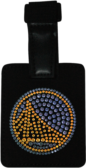Golden State Warriors Rhinestone Luggage Tag - Houston (400x600), Png Download