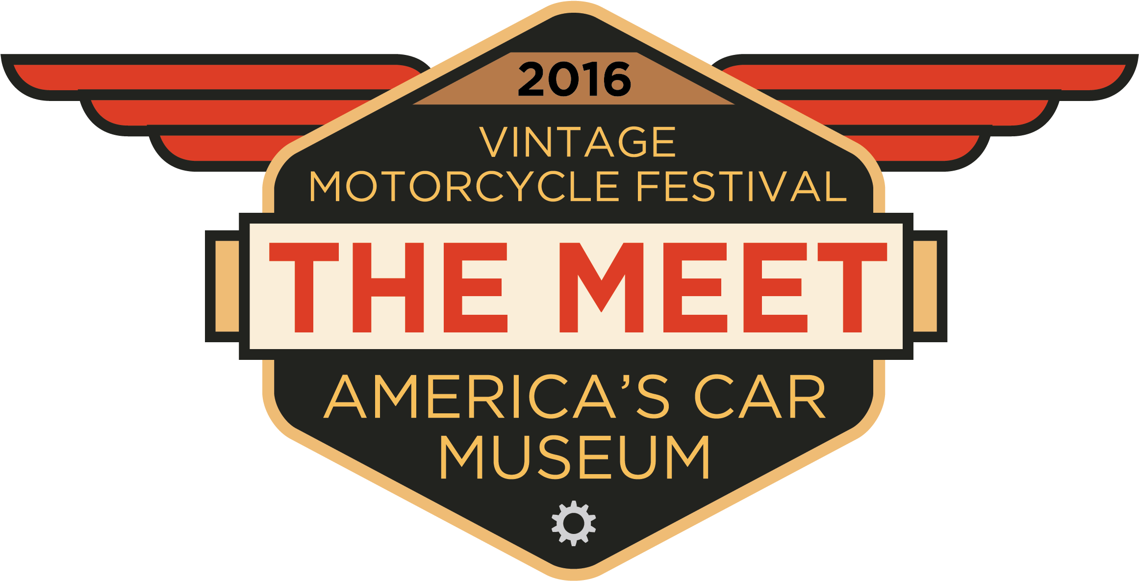 2016 Meetlogo - Motorcycle Event Logo (2322x1198), Png Download