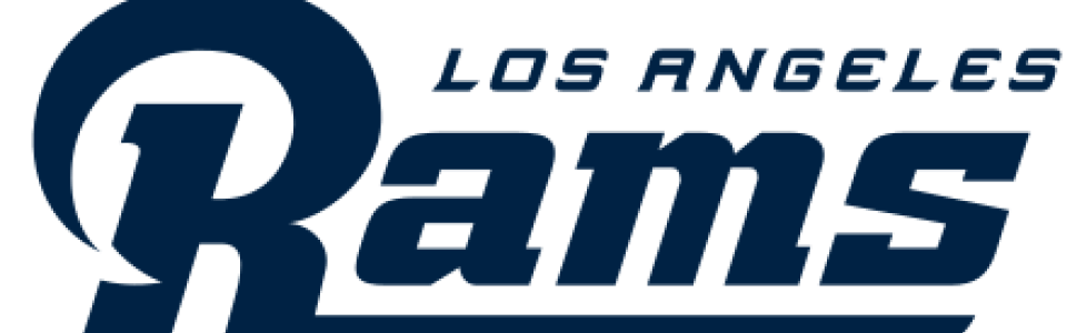 Los Angeles Rams Logo 2017 (960x300), Png Download