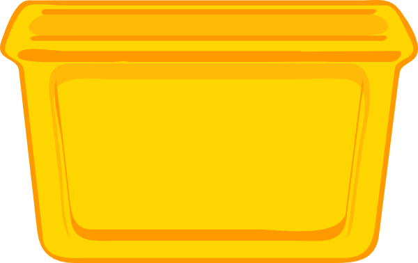 La Lakers Clipart - Storage Bin Clip Art (600x378), Png Download