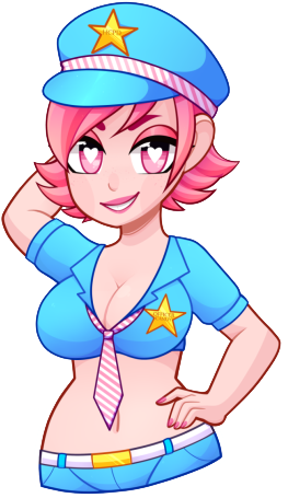 Candy Police Cap And Law & Order - Portable Network Graphics (271x461), Png Download