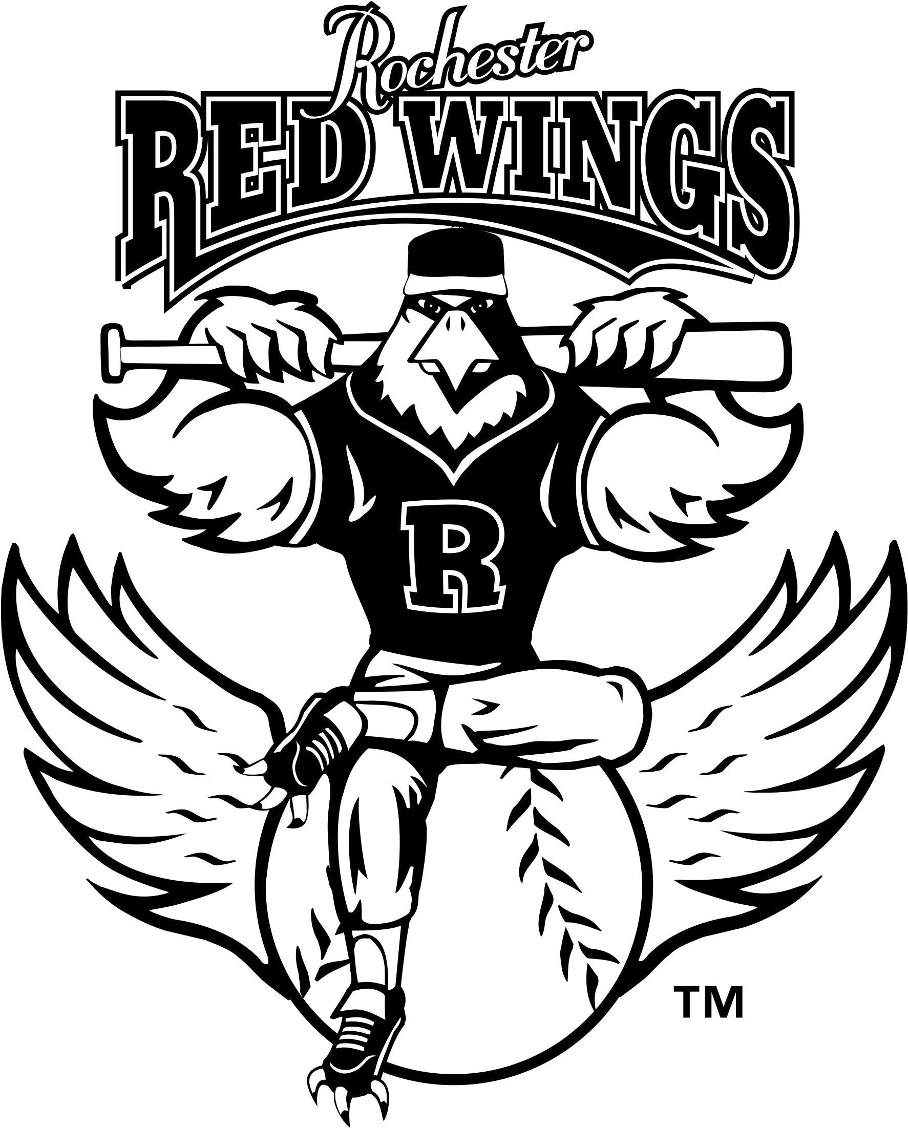 Rochester Red Wings Logo Png Transparent - Rochester Red Wings Logo (2400x2400), Png Download