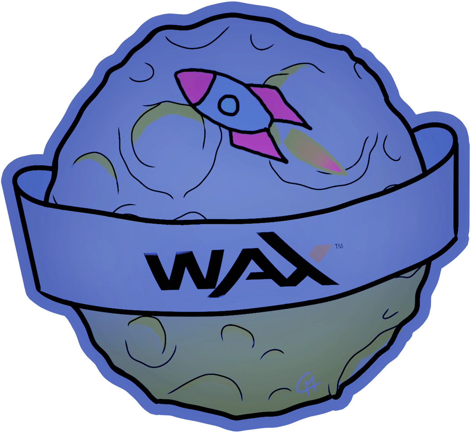 Buy & Sell Wax Stickers Sticker (2048x2048), Png Download