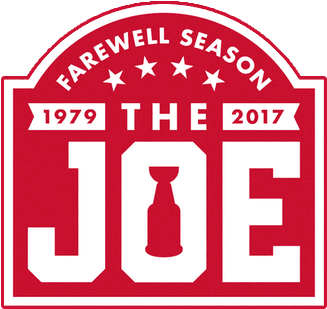 Joe Louis Arena Commemorative Shoulder Patch - Farewell To The Joe Shirt (367x349), Png Download