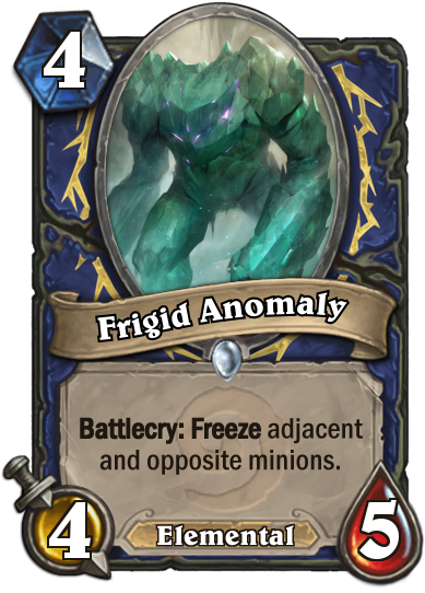 It's Like Yeti But Cooler - Knight Of The Frozen Throne Cards Revealed (400x543), Png Download