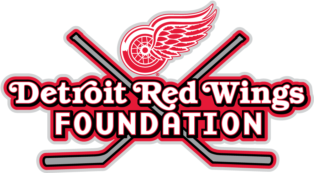 Detroit Red Wings Foundation - Detroit Red Wings Foundation Logo (1002x552), Png Download