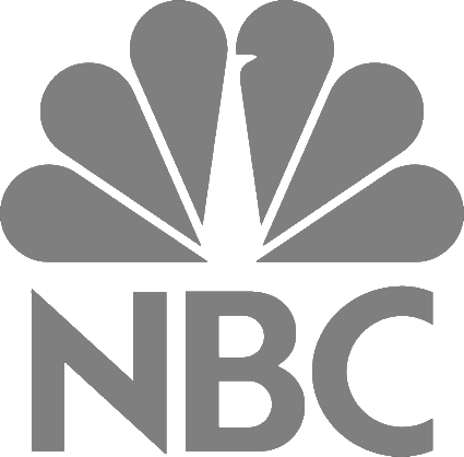 Nbc-logo - Nbc Logo Black And White (425x418), Png Download