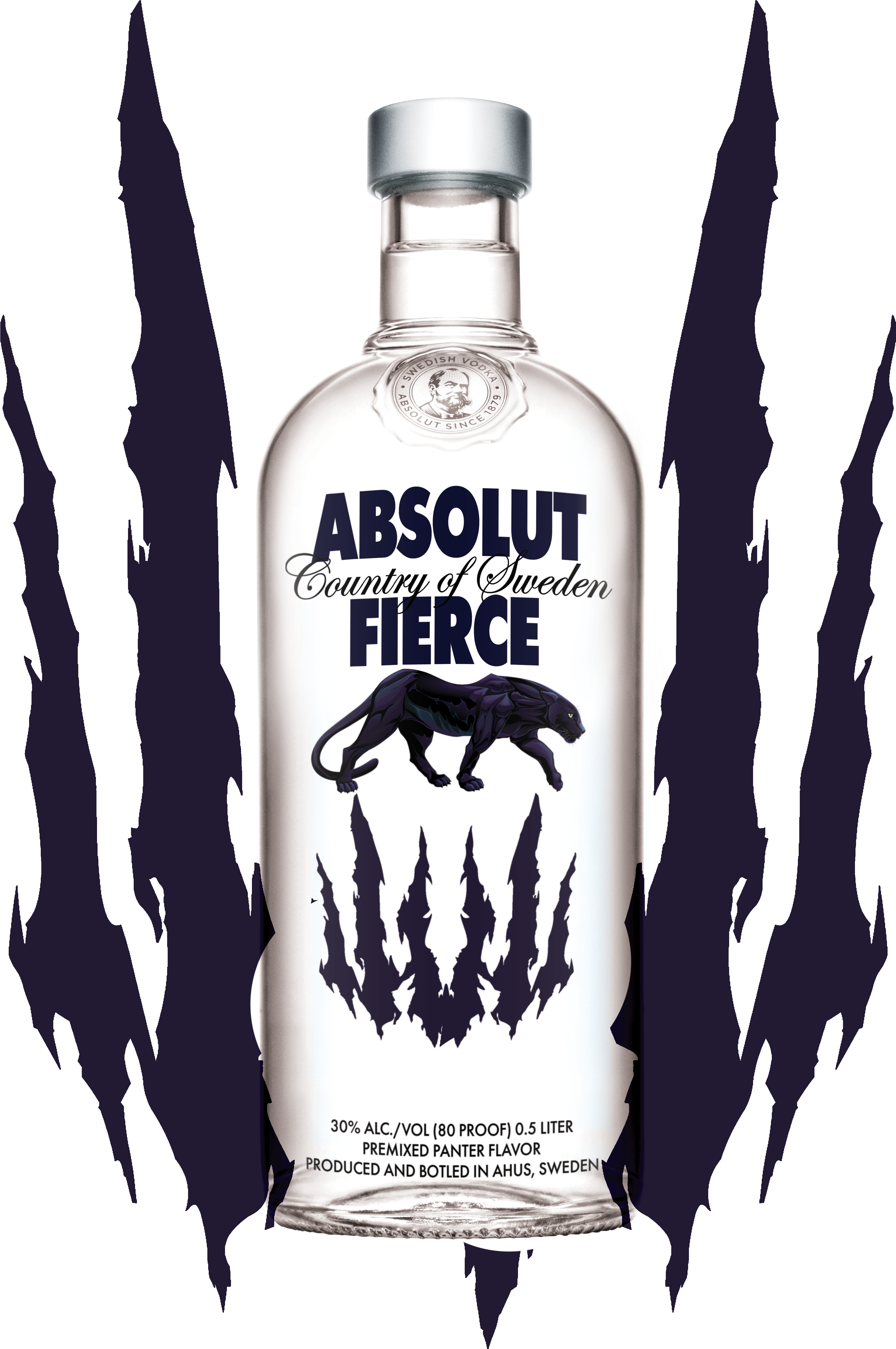 Absolut Fierce - Absolut Mexico Vodka - 750 Ml Bottle (3508x4961), Png Download