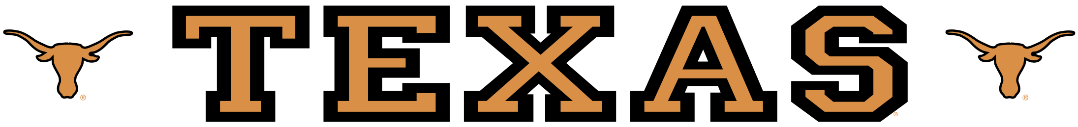 Texas Longhorns Logo Png Transparent - Texas Longhorns (2400x2400), Png Download
