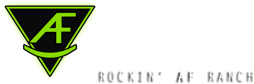 Rockin Af Ranch - Sign (846x286), Png Download