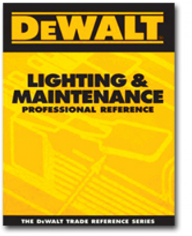 Dewalt Lighting And Maintenance Professional Manual - Lighting And Maintenance Professional Reference [book] (736x460), Png Download