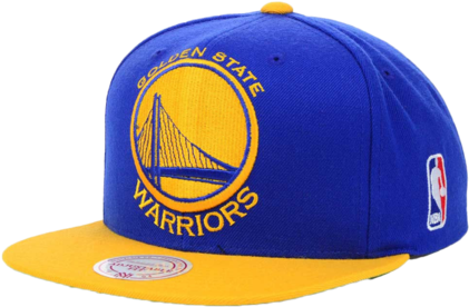 Golden State Warriors Xl Logo Snapback Hat - Golden State Warriors Hat Png (421x480), Png Download