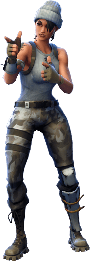 Fortnite Finger Guns Emote (1100x1100), Png Download