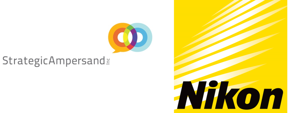 Toronto Marketing Communications Agency Strategicampersand, - Nikon Total Station Logo (1009x375), Png Download