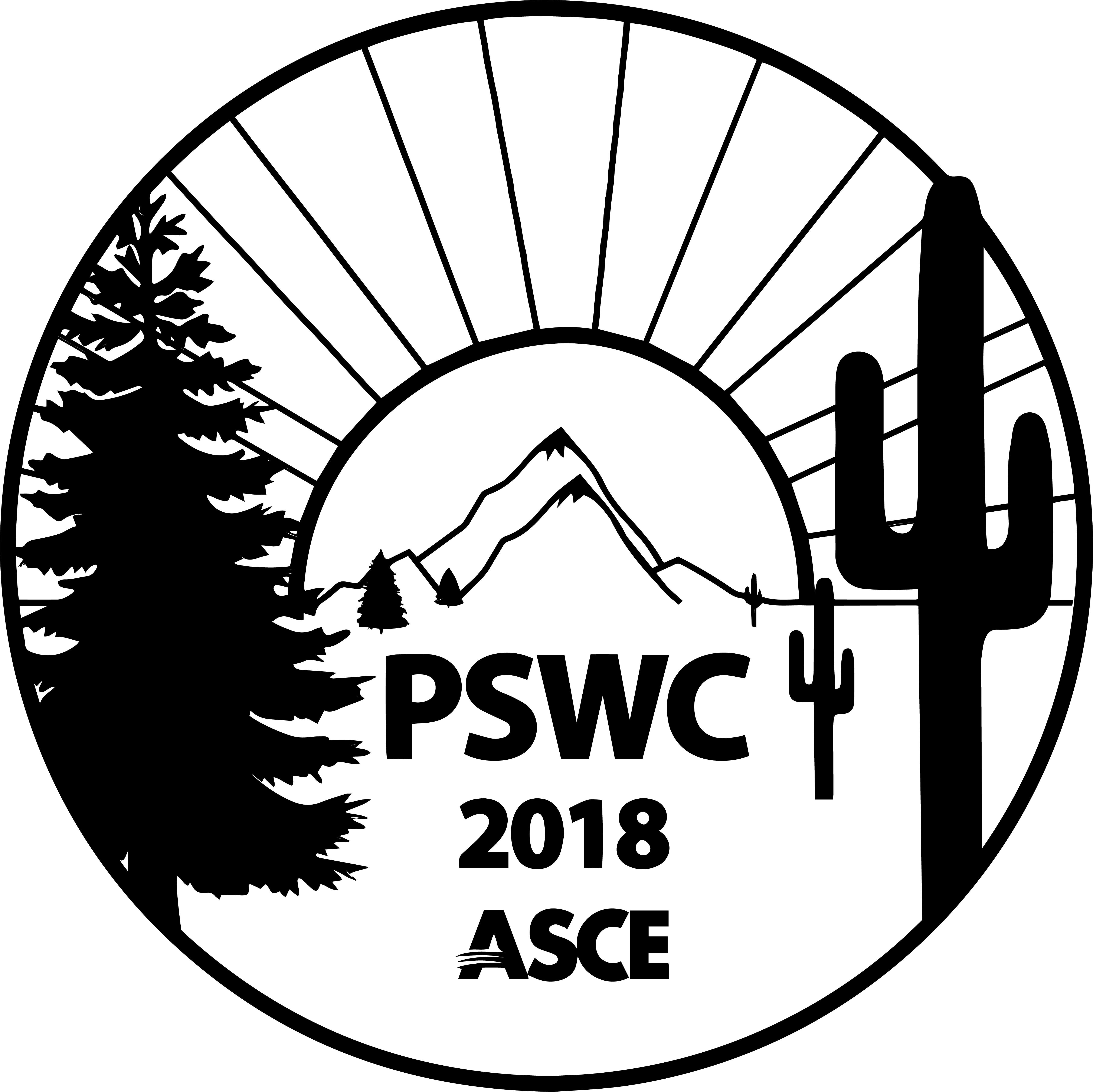 It Will Be Held At Arizona State University's Campus - Pswc 2018 (5131x5129), Png Download