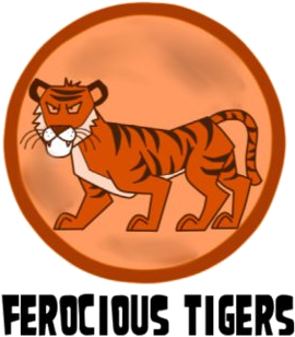Ferocious Tigers Logo Team - Total Drama Team Logos (332x370), Png Download