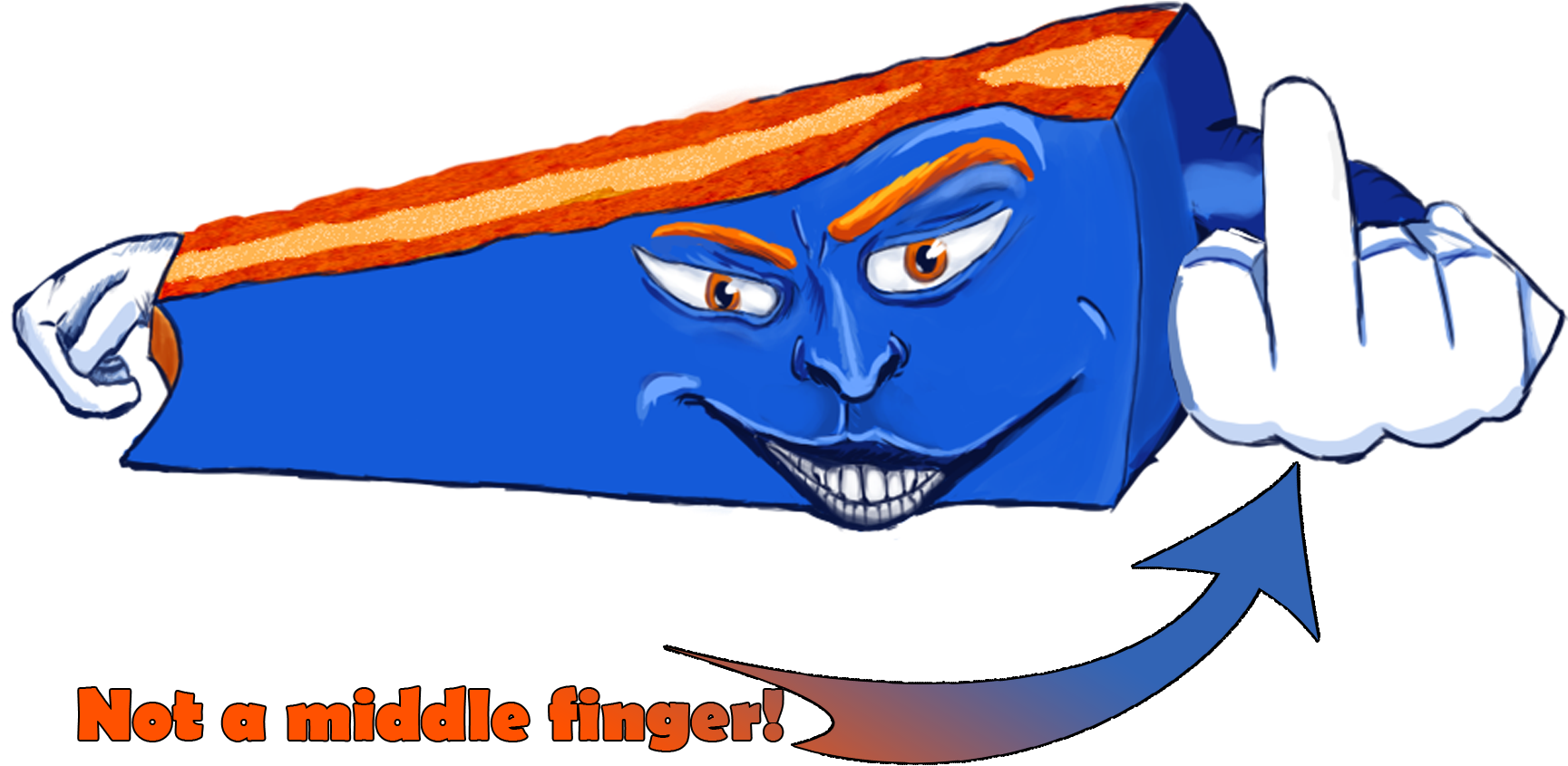 Not A Middle Finger - Grand Theft Auto (1920x1080), Png Download