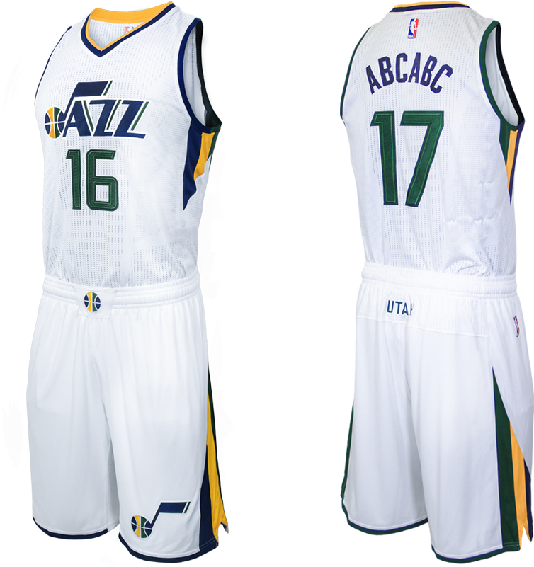 1 - Utah Jazz Jersey Design (960x800), Png Download