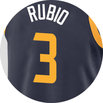 Utah Jazz Ricky Rubio - Utah Jazz (360x360), Png Download