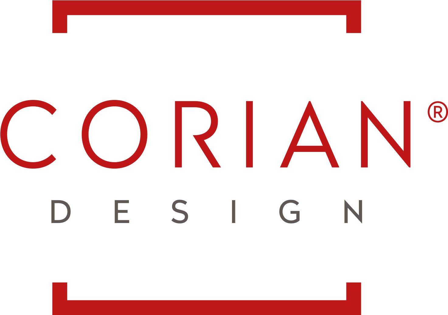 Corian New Logo 2017 By Gbr Design - Corian Design Logo (1564x1096), Png Download
