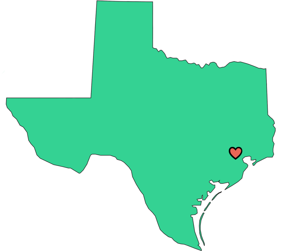 Clip About Us Haven For Homes - Texas With Heart Clipart (1024x900), Png Download