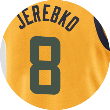 Utah Jazz Jonas Jerebko - Jonas Jerebko (360x360), Png Download