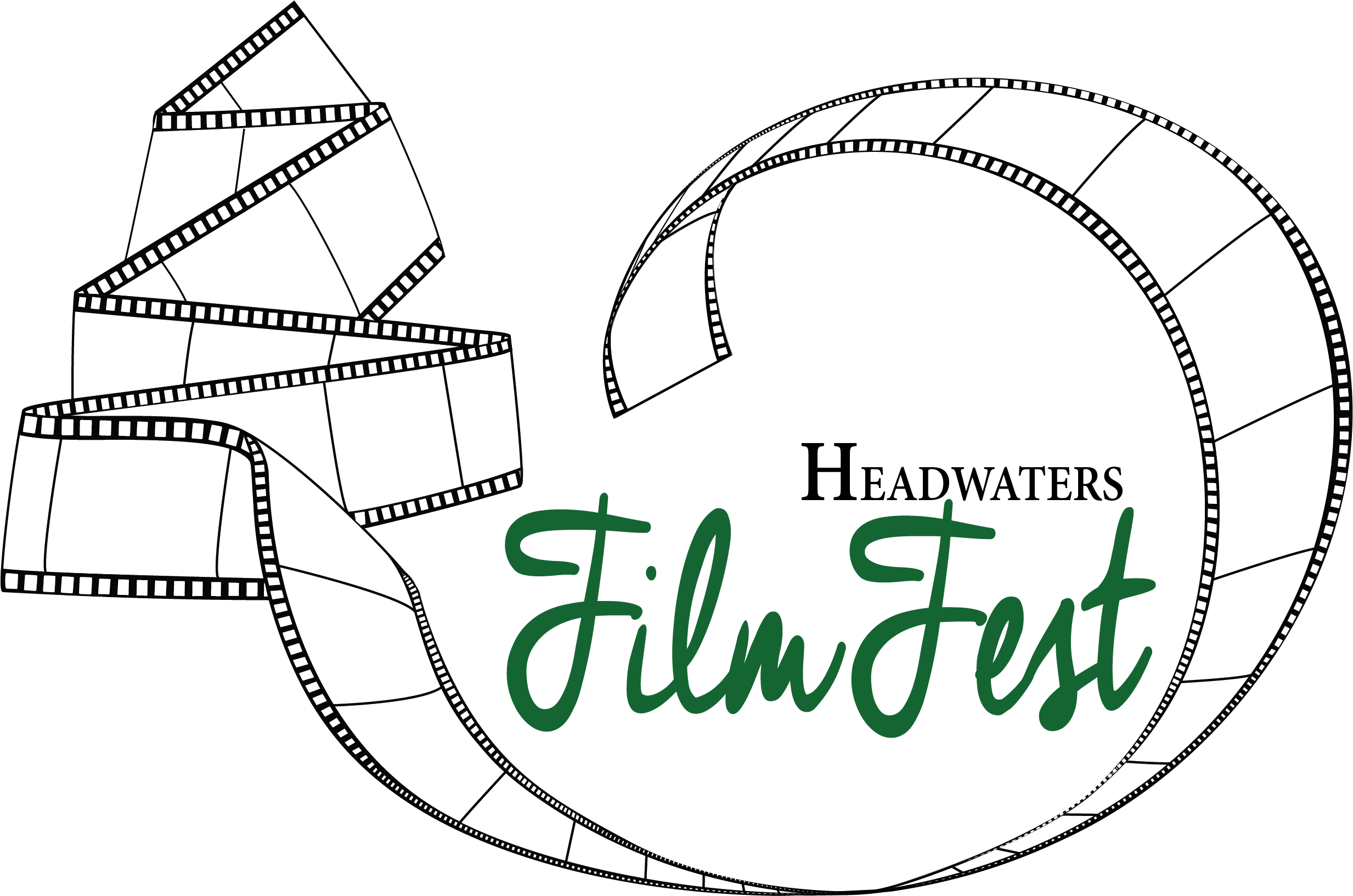 Headwaters Film Festival Logo Designer, Mariah Wolf - Headwaters Film Festival (2507x1633), Png Download