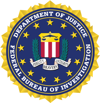 Agents With The Fbi And Dea, As Well As Texas Rangers - Fbi Seal Transparent (444x458), Png Download