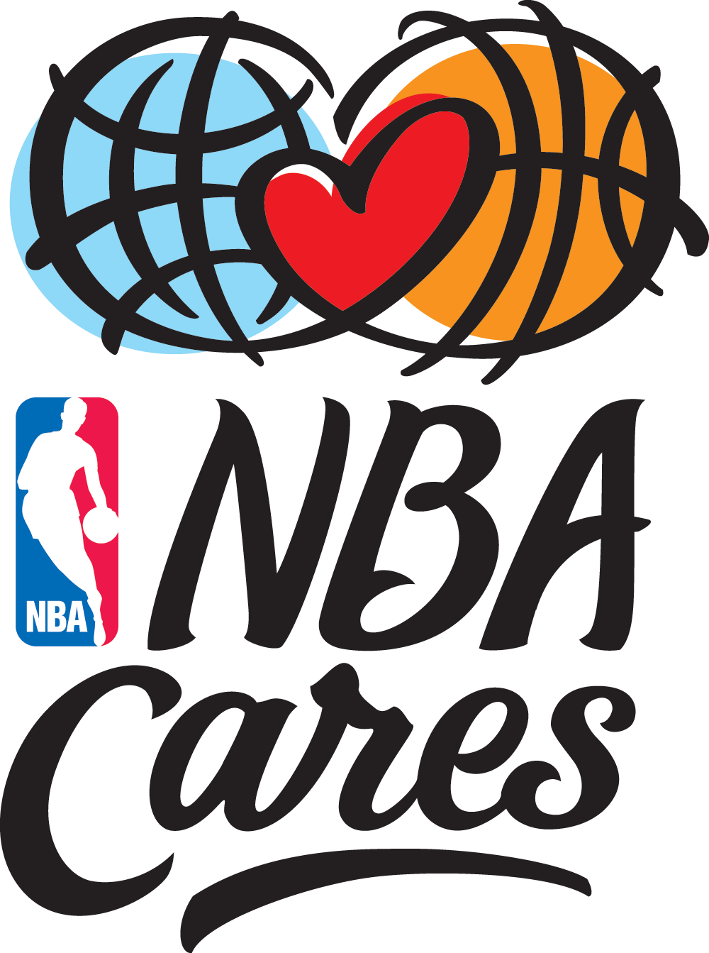 Orlando Magic Community Ambassador Nick Anderson, Magic - Nba Cares Basketball Logo (1000x1343), Png Download