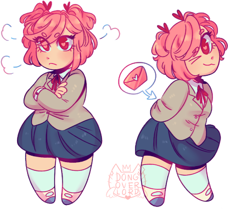 Photo - Dong Overlord Ddlc (530x480), Png Download