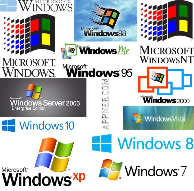 Microsoft Windows Screensavers Vista Microsoft Windows - All Kinds Of Microsoft Windows (671x663), Png Download