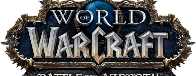 Battle For Azeroth - World Of Warcraft Battle For Azeroth Logo Png (640x250), Png Download