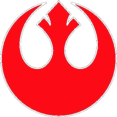 Rebel Alliance - Rebel Symbol From Star Wars (402x403), Png Download