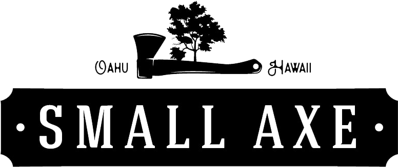 Maintenance Oahu Tree Trimming, Tree Removal, Pruning, - Axe Tree Logo (821x348), Png Download