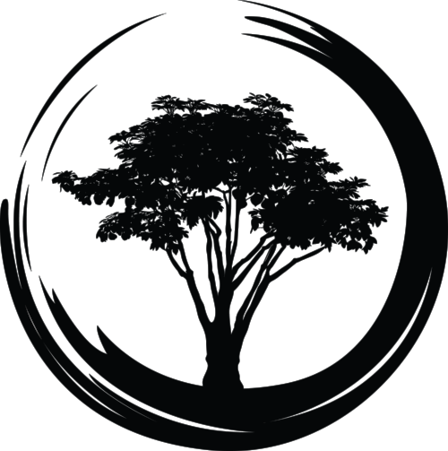 Breathing Tree Logo - Circle With A Tree (500x503), Png Download
