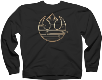 Gold Rebel Alliance Logo - Lil Peep Hellboy Hoodie (360x360), Png Download