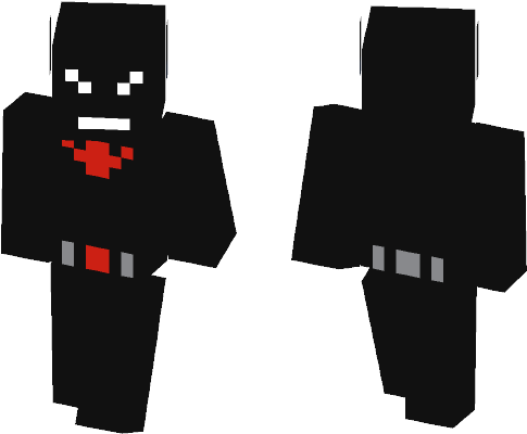 Batman Beyond - Lil Uzi Vert Minecraft Skin (584x497), Png Download