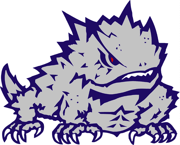 Texas Christian University Tcu Horned Frogs Football - Tcu Horned Frogs Football Logo (800x600), Png Download