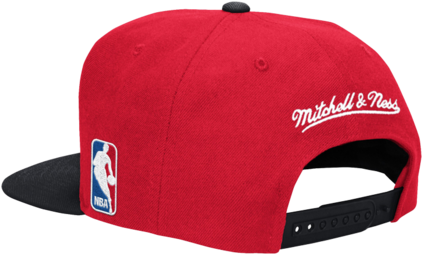 Chicago Bulls Xl Logo Snapback Hat - Toronto Raptors Mitchell & Ness Logo Snapback Hat (421x480), Png Download