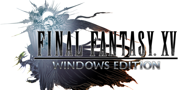 Final Fantasy Xv Pc Logo Mod - Final Fantasy Xv Title (740x296), Png Download