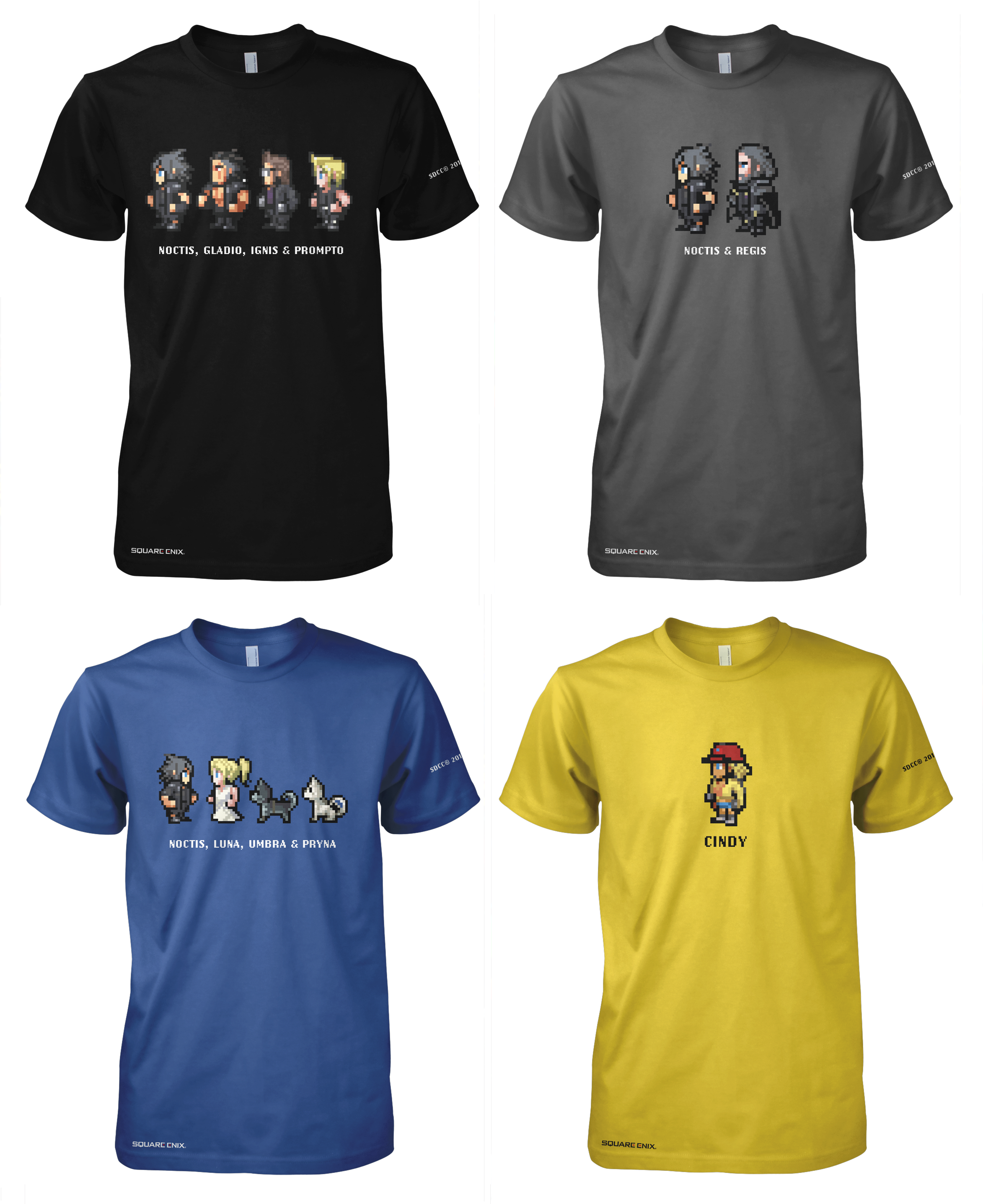 Final Fantasy Xv - T Shirt Final Fantasy Xv (2359x2880), Png Download