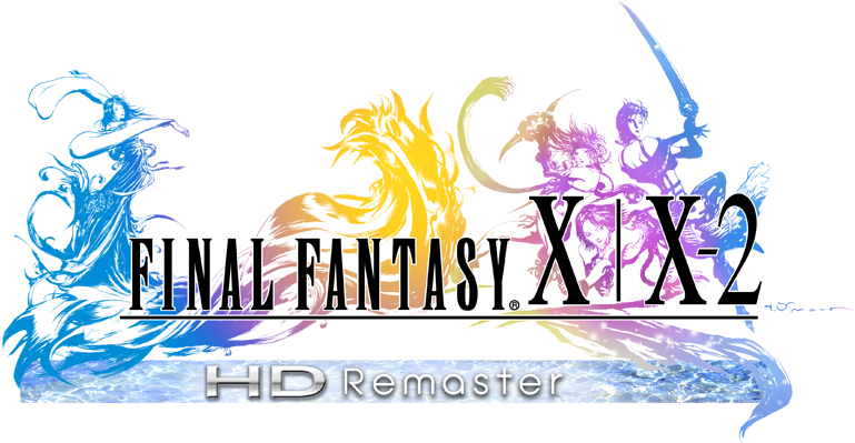 [ Img] - Final Fantasy X X2 Hd Remaster Logo (800x448), Png Download
