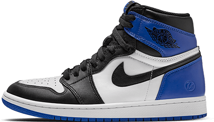 2014black / Sport Blue White - Blue And White Nike Jordans (460x262), Png Download