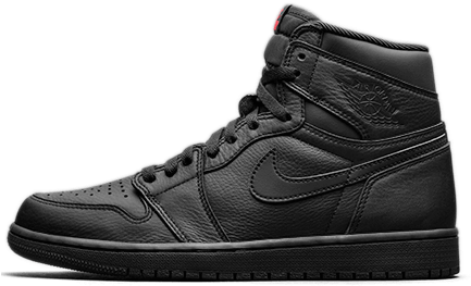 2017black / University Red - Black Air Force Mid (460x268), Png Download