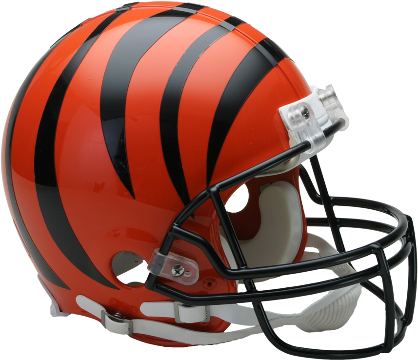 Cincinnati Bengals Football Helmet (475x429), Png Download