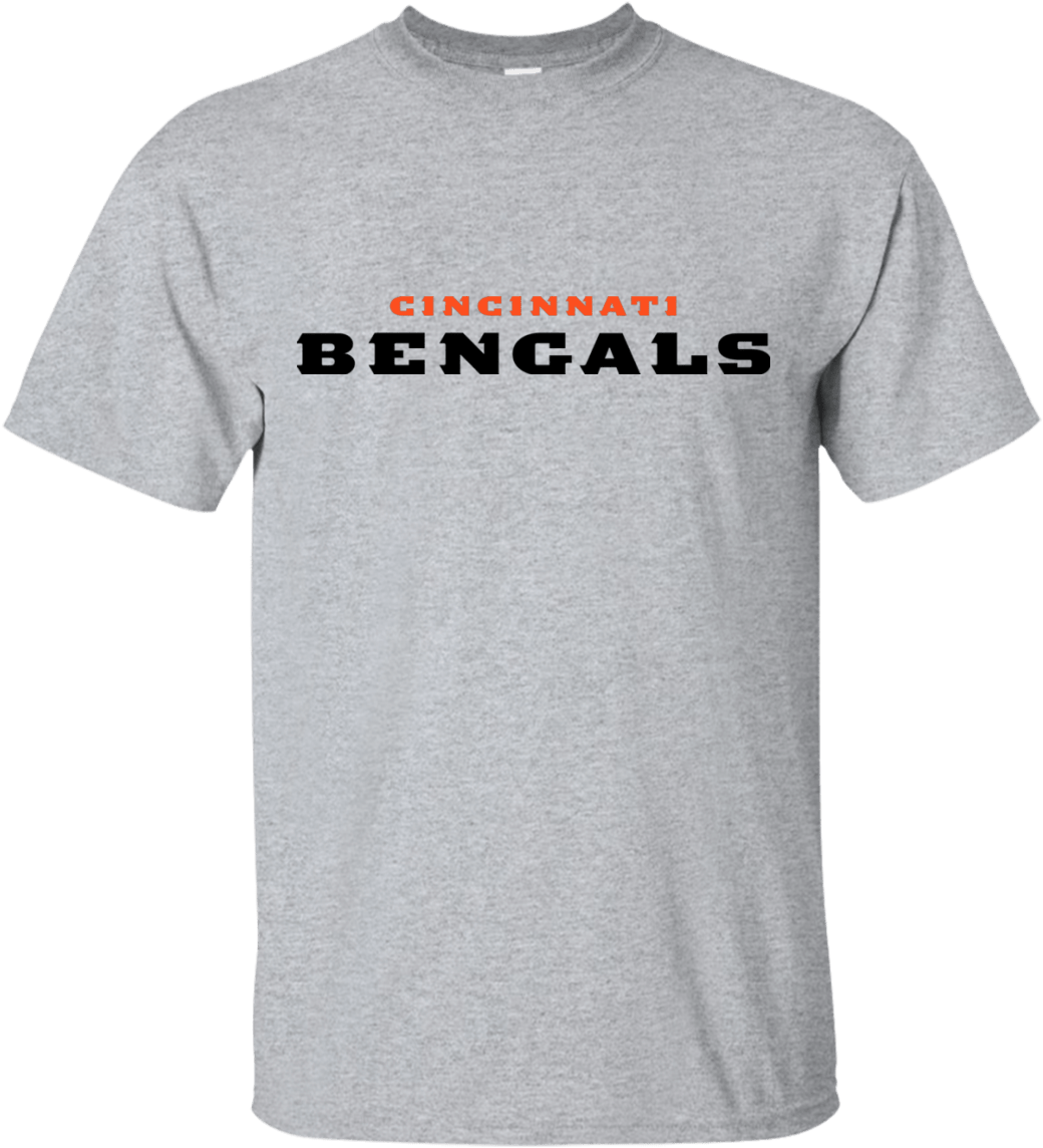 Cincinnati Bengals Logo Football Men's T-shirt - Unicorn Fuck Off Sorry I Mean Good Morning Shirt (1155x1155), Png Download